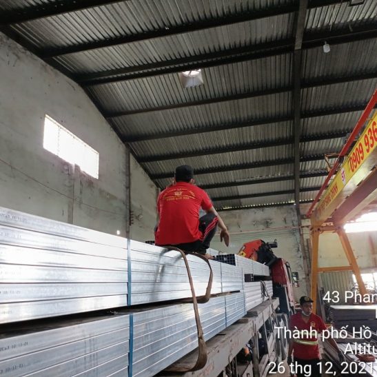 Thép hộp chữ nhật mạ kẽm 25x50