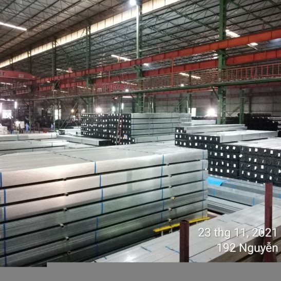 Thép hộp chữ nhật mạ kẽm 10x20