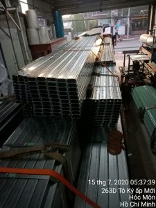 Báo Giá Xà Gồ Hòa Phát (Xà Gồ C, Z Cắt Theo Yêu Cầu)