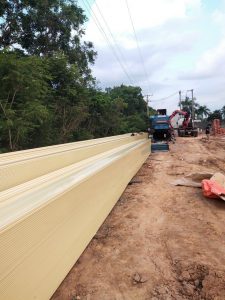 Tôn lạnh màu cán cliplock, cán tôn tại công trình, giá tốt nhất Miền Nam