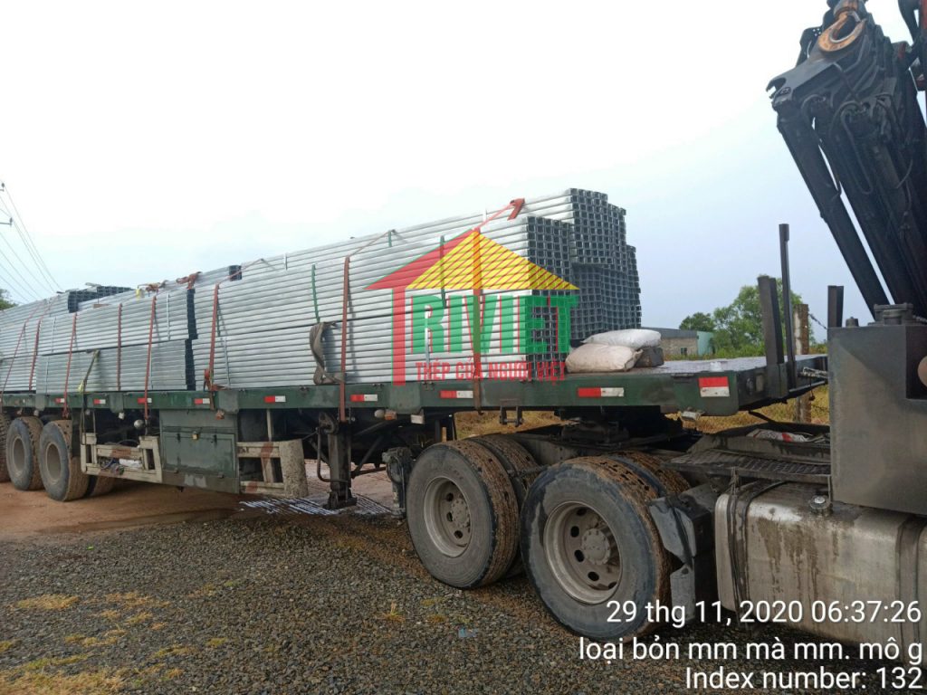 thép hộp mạ kẽm 50x100