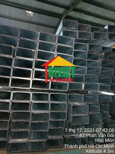 BẢNG BÁO GIÁ THÉP HỘP 40X80X2,5mm
