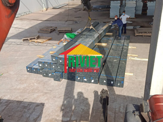 THÉP HỘP 50X100X2,5mm