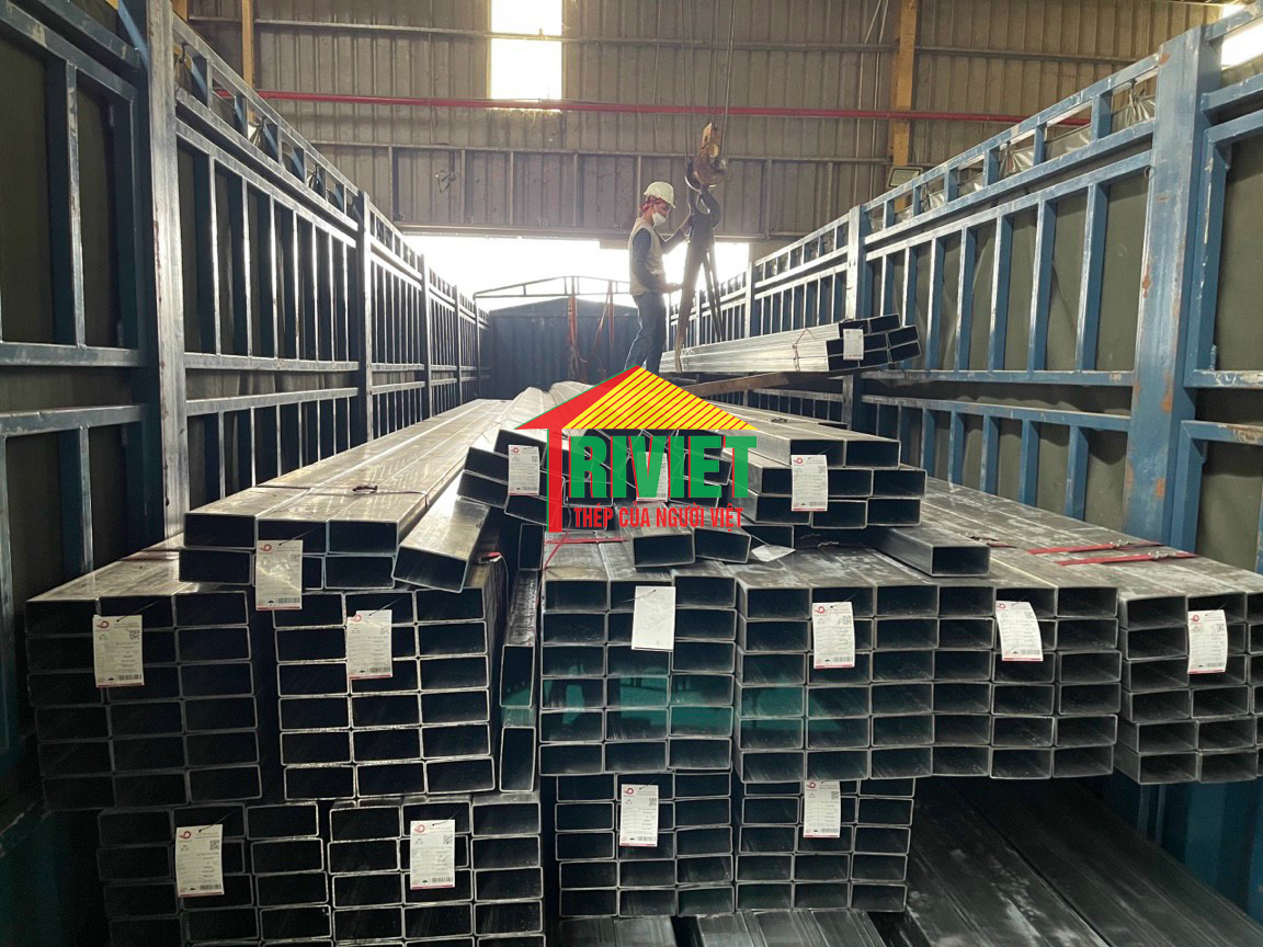 BẢNG BÁO GIÁ THÉP HỘP KẼM 30X60X6mm