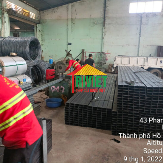 THÉP HỘP ĐEN 50X100X4mm