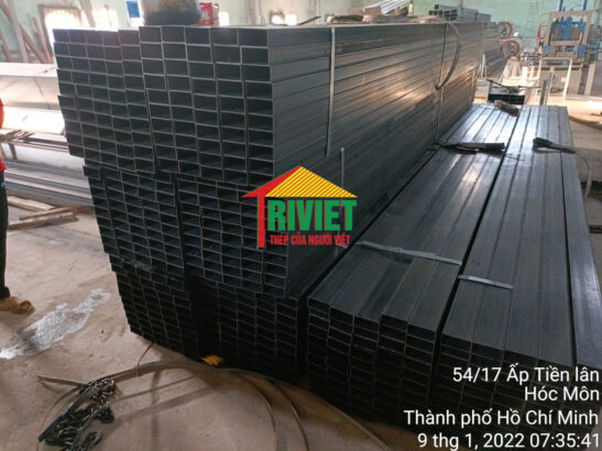 THÉP HỘP ĐEN 50X100X6mm