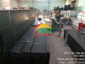 BẢNG BÁO GIÁ THÉP HỘP ĐEN 50X100X1,2mm