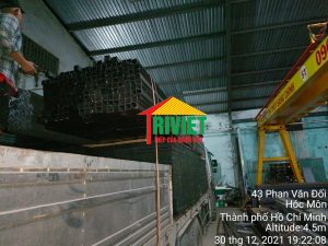 BẢNG BÁO GIÁ THÉP HỘP ĐEN 50X100X6mm