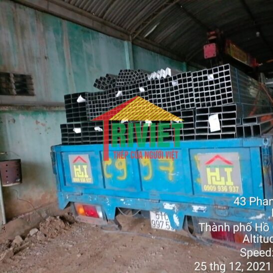 THÉP HỘP 25X50X2,5mm