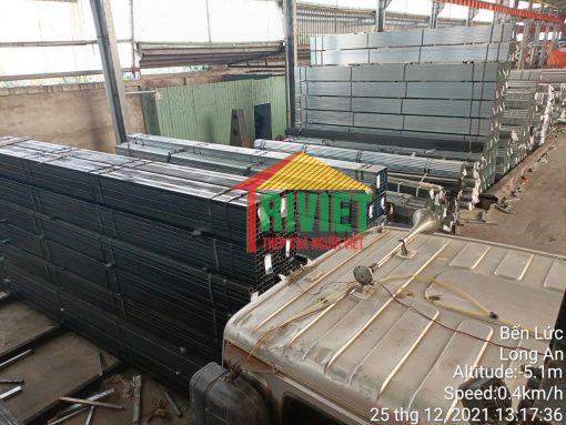 THÉP HỘP VUÔNG KẼM 50X50X2.5mm