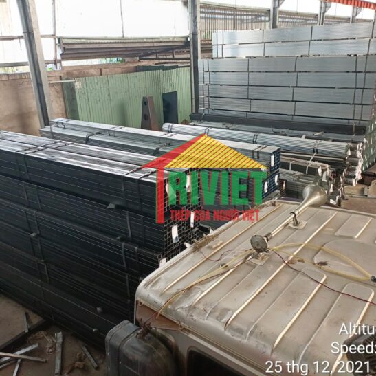 THÉP HỘP 25X50X2,3mm