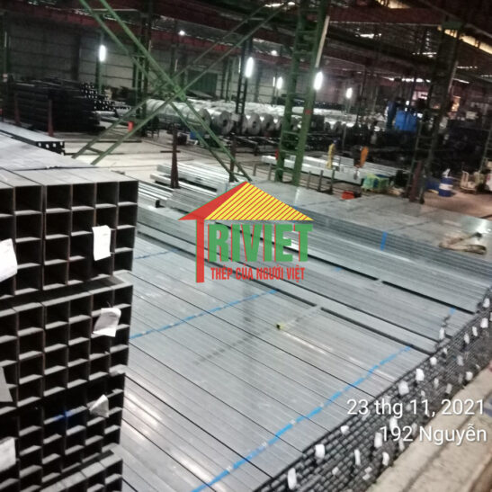 Thép Hộp 50x50 Mạ Kẽm Nhúng Nóng