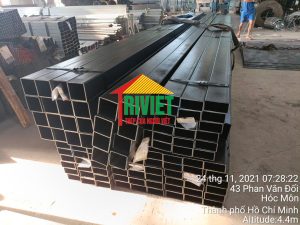 BẢNG BÁO GIÁ THÉP HỘP ĐEN 20X40X6mm