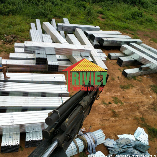 THÉP HỘP MẠ KẼM 50X150X6mm