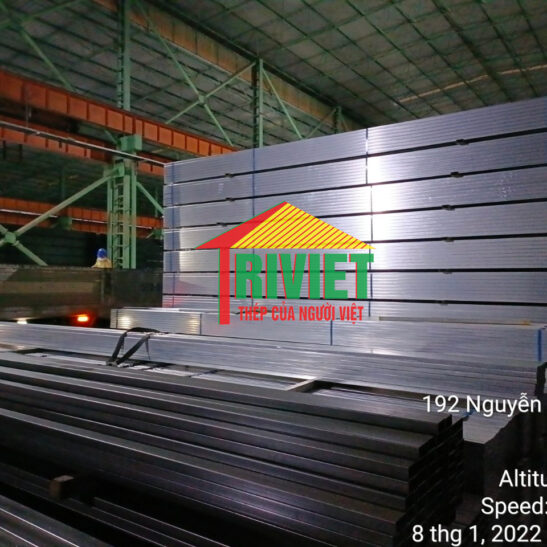 THÉP HỘP MẠ KẼM 50X150X5mm
