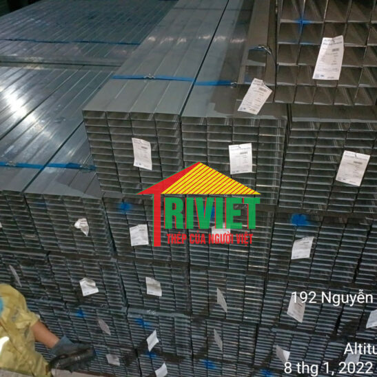 THÉP HỘP MẠ KẼM 50X150X3mm