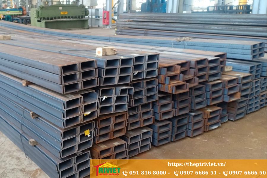 Thép hình U49, Thép U49, Sắt U49, Sắt Hình U49 2 thép u49