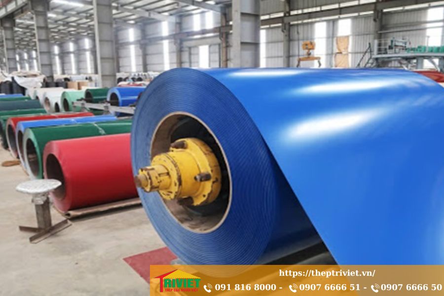 Tôn Việt Nhật cán cliplock, cán tôn giá tốt nhất tại Miền Nam