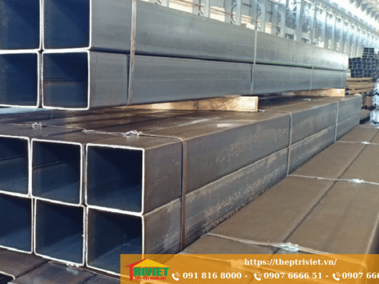 Báo giá thép hộp - Giá thép hộp 50X50 vuông mới nhất Thép Trí Việt 8 Báo giá thép hộp 50x50