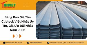 Tôn Cliplock Việt Nhật