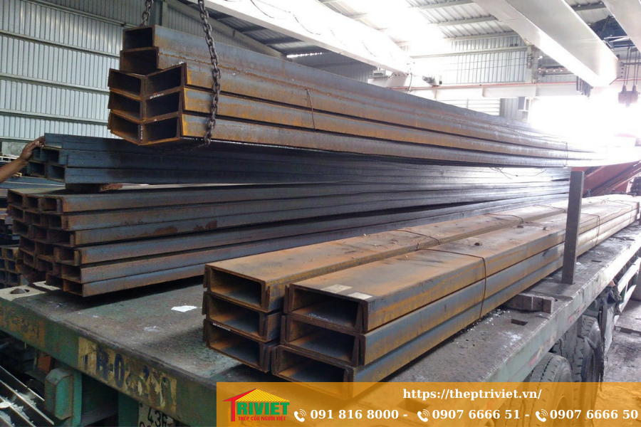 thép hình U cấu tạo chi tiết