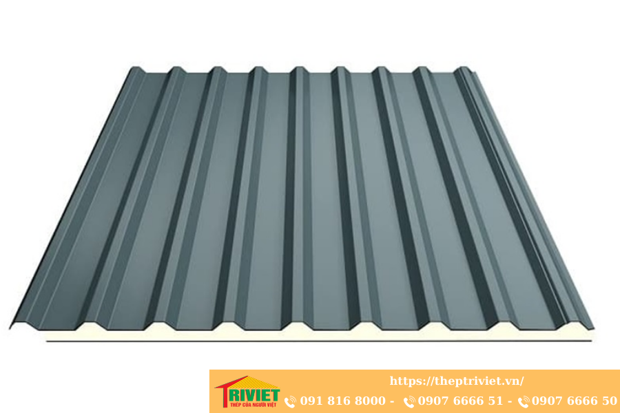 Giá tôn xốp Hoa Sen 1m2 bao nhiêu tiền? Các loại xốp & bảng giá mới 25 Tôn cách nhiệt