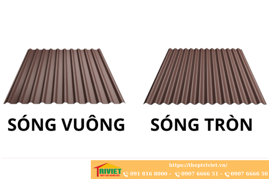 Giá tôn sóng vuông cập nhật chi tiết, báo giá rẻ mới nhất năm 2025 33 Tôn sóng vuông và tròn