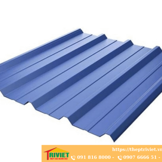 Tôn sóng màu xanh