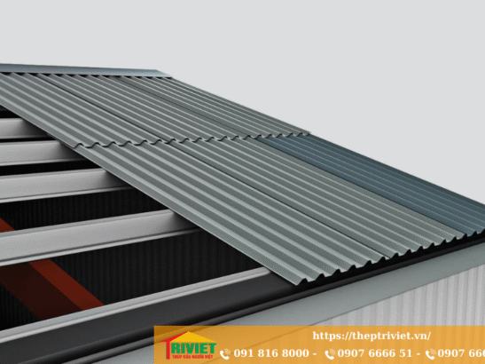 Lợp mái tôn chống nóng