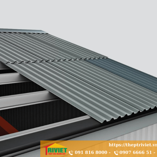 Lợp mái tôn chống nóng