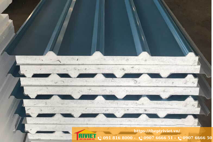 Giá tôn xốp Hoa Sen 1m2 bao nhiêu tiền? Các loại xốp & bảng giá mới 22 Tôn xốp EPS