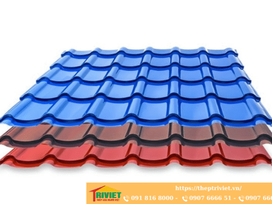 Giá tôn xốp Hoa Sen 1m2 bao nhiêu tiền? Các loại xốp & bảng giá mới 9 Màu sắc tôn xốp