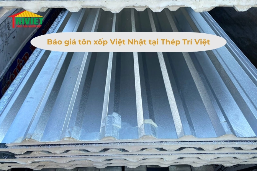 Báo giá tôn xốp Việt Nhật chống nóng hiệu quả, loại tốt mới nhất 2025 5 Giá tôn xốp Việt Nhật