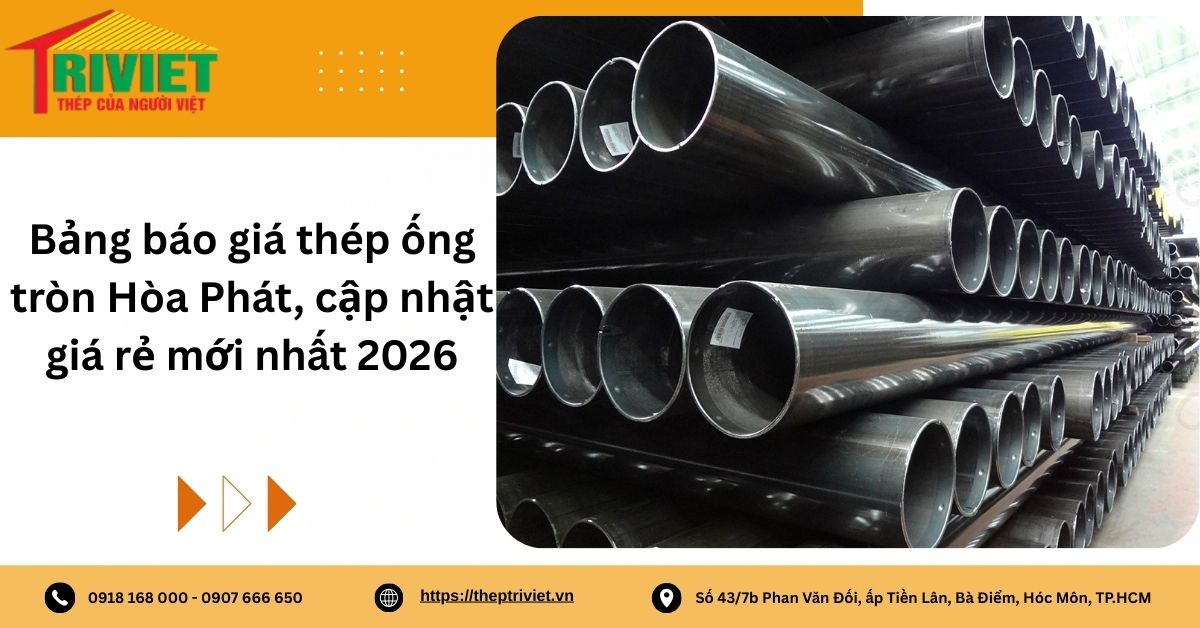 Thép Ống Tròn Hòa Phát