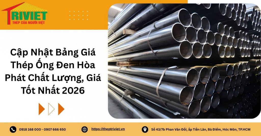Thép Ống Đen Hòa Phát