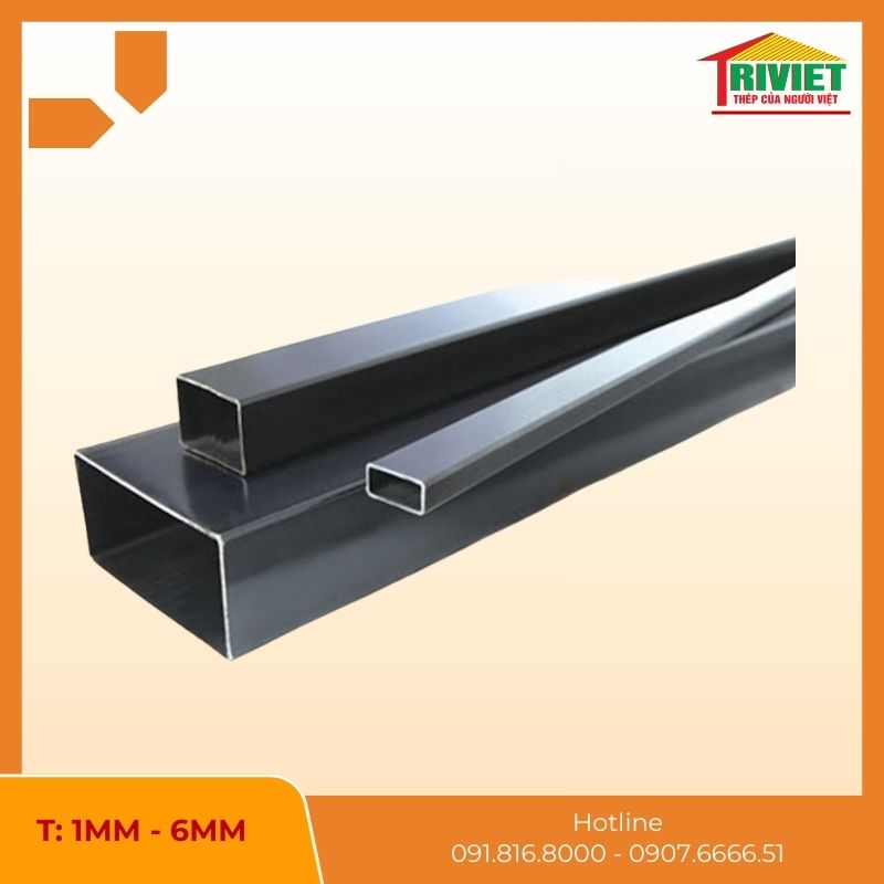 Thép Hộp Chữ Nhật Mạ Kẽm Nhúng Nóng 5 Hộp Chữ Nhật Nhúng Nóng Chịu Lực