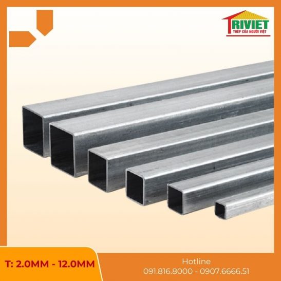 Hộp thép 75x150 dùng công trình