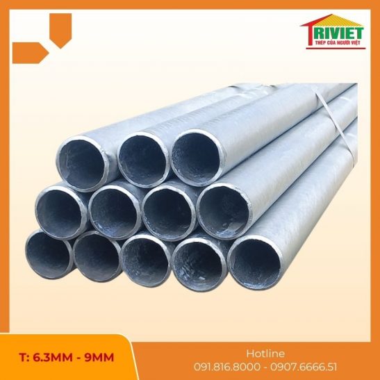 Ống đúc DN125 xây dựng