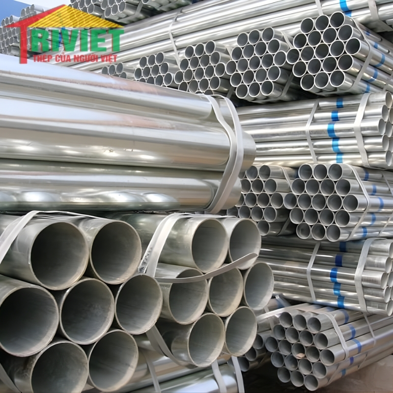 Ống Thép Phi 150 Xếp Thành Kiện