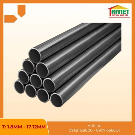 Ống thép đen DN100 cứng chắc