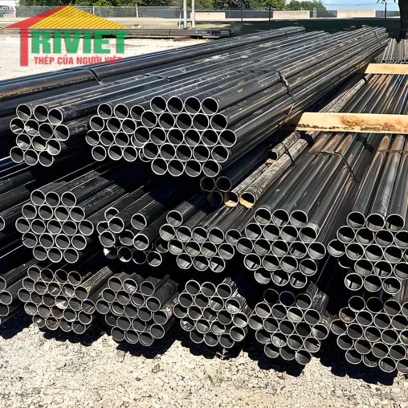 Thép Ống Đen Phi 114, Dn100 9 Ong Thep Den Dn100 Cung Chac