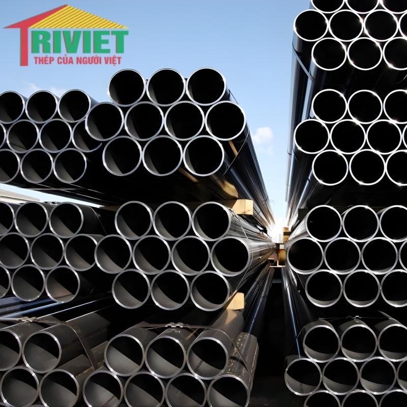 Thép Ống Đen Phi 60, Dn50 12 Ong Thep Den Phi 60 Lap Dat
