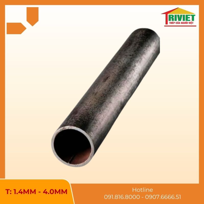 Thép Ống Đen Phi 60, Dn50 3 Ống Thép Đen Phi 60 Lắp Đặt