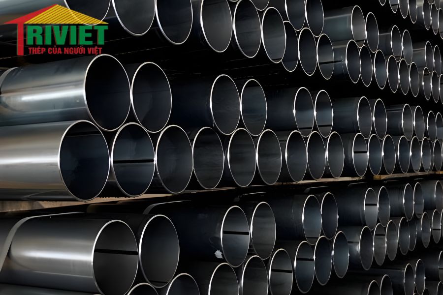 Cập Nhật Bảng Báo Giá Thép Hình Việt Nhật Chính Hãng Hiện Nay 2026 5 Ống Thép Tròn Đen Xây Dựng
