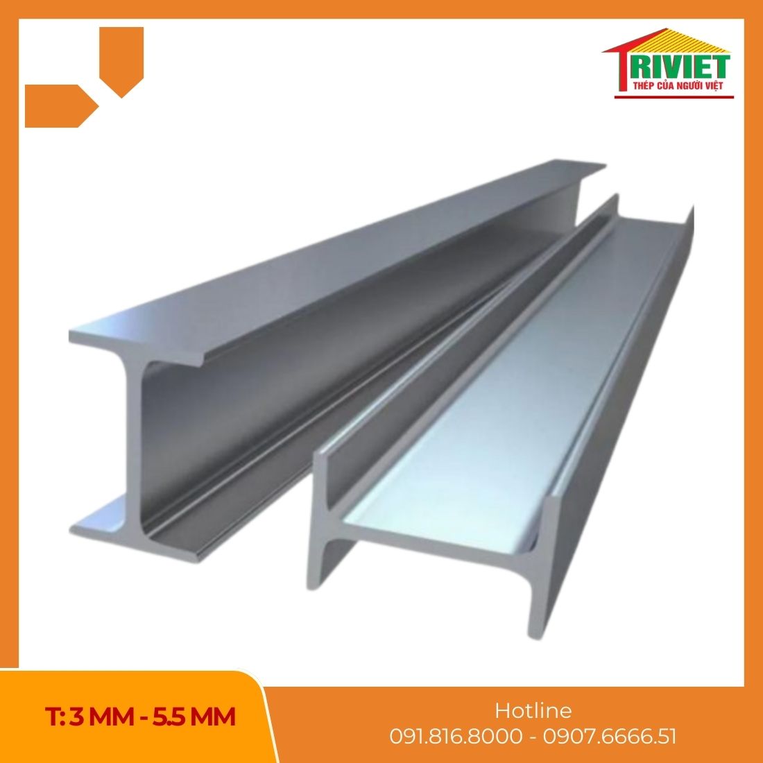 Thép Hình I100 5 Sắt I100 Linh Hoạt