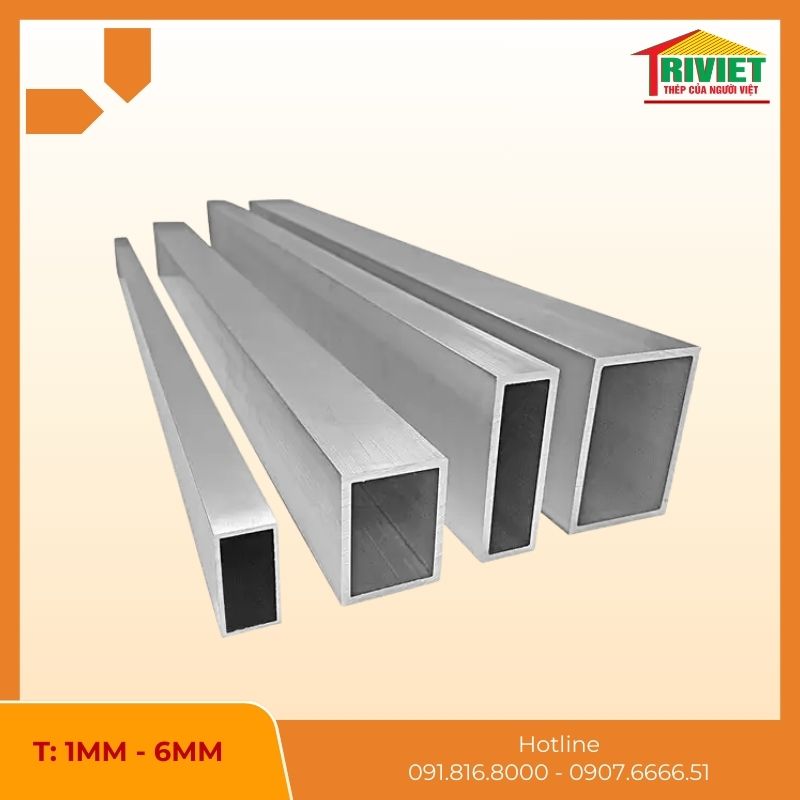 Thép Hộp Chữ Nhật Mạ Kẽm Nhúng Nóng 3 Thép Chữ Nhật Mạ Kẽm Nhúng Nóng