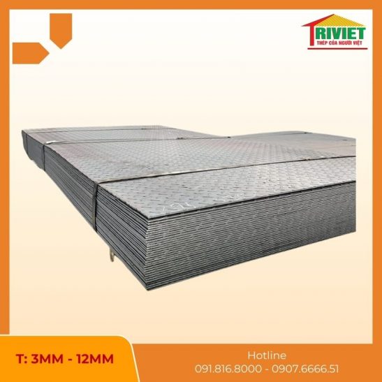 Thép Gân Hình Tấm Xếp Chồng