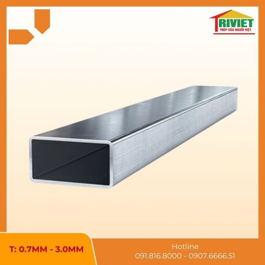 Thép Hộp 25X50 Kết Cấu Bền Vững