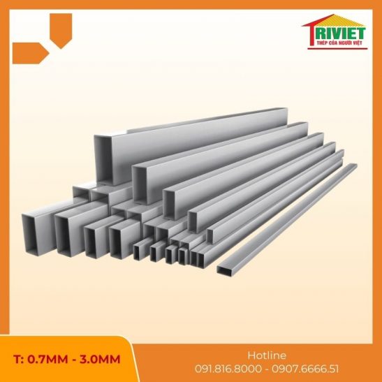 Thép Hộp 25X50 Ứng Dụng Công Trình