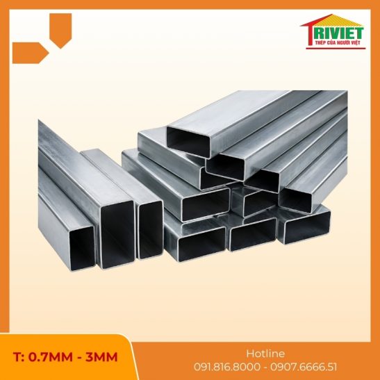 Thép Hộp 50 X 100 6 Thép Hộp 50X100 Chịu Lực Tốt